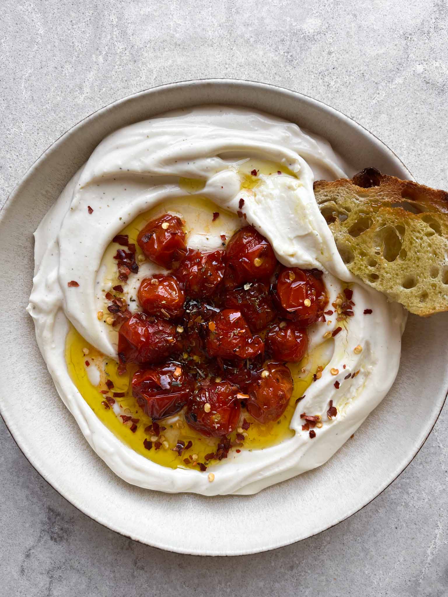 Creamy Grilled Tomato Dip