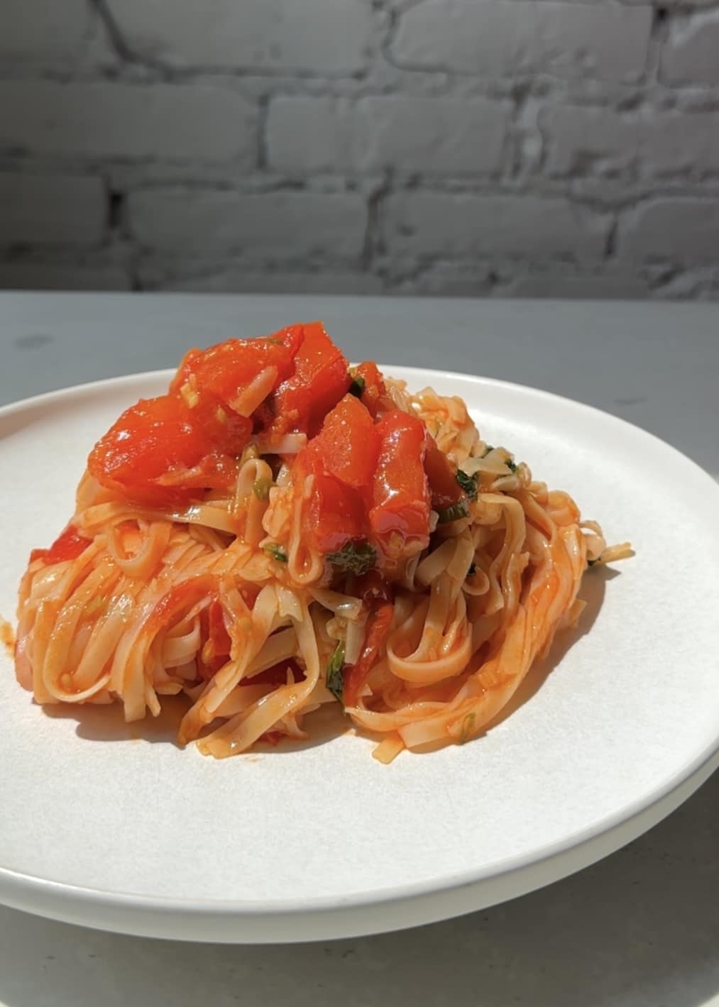 Gochujang and Tomato Noodles