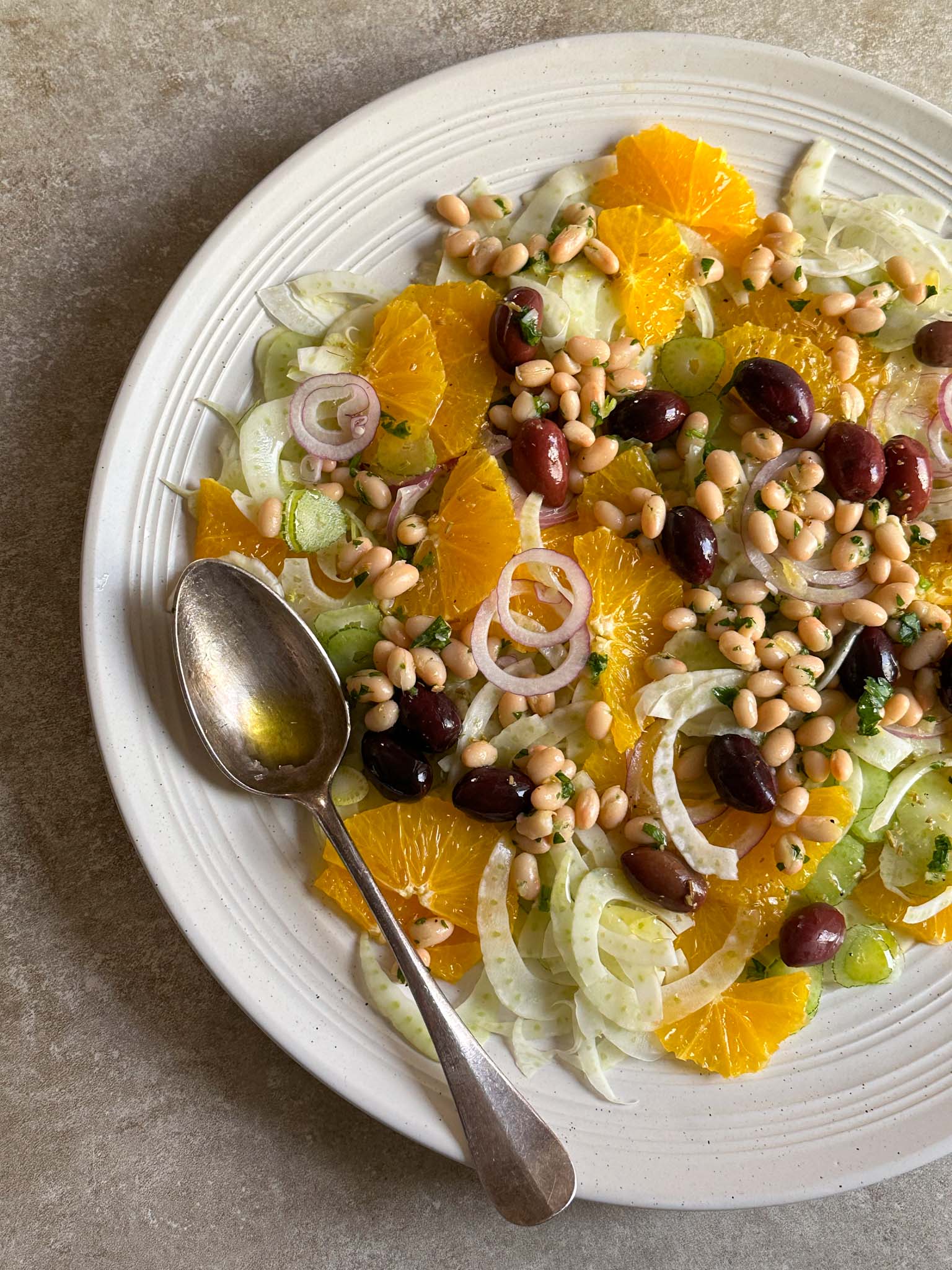 Fennel, Orange and White Bean Salad