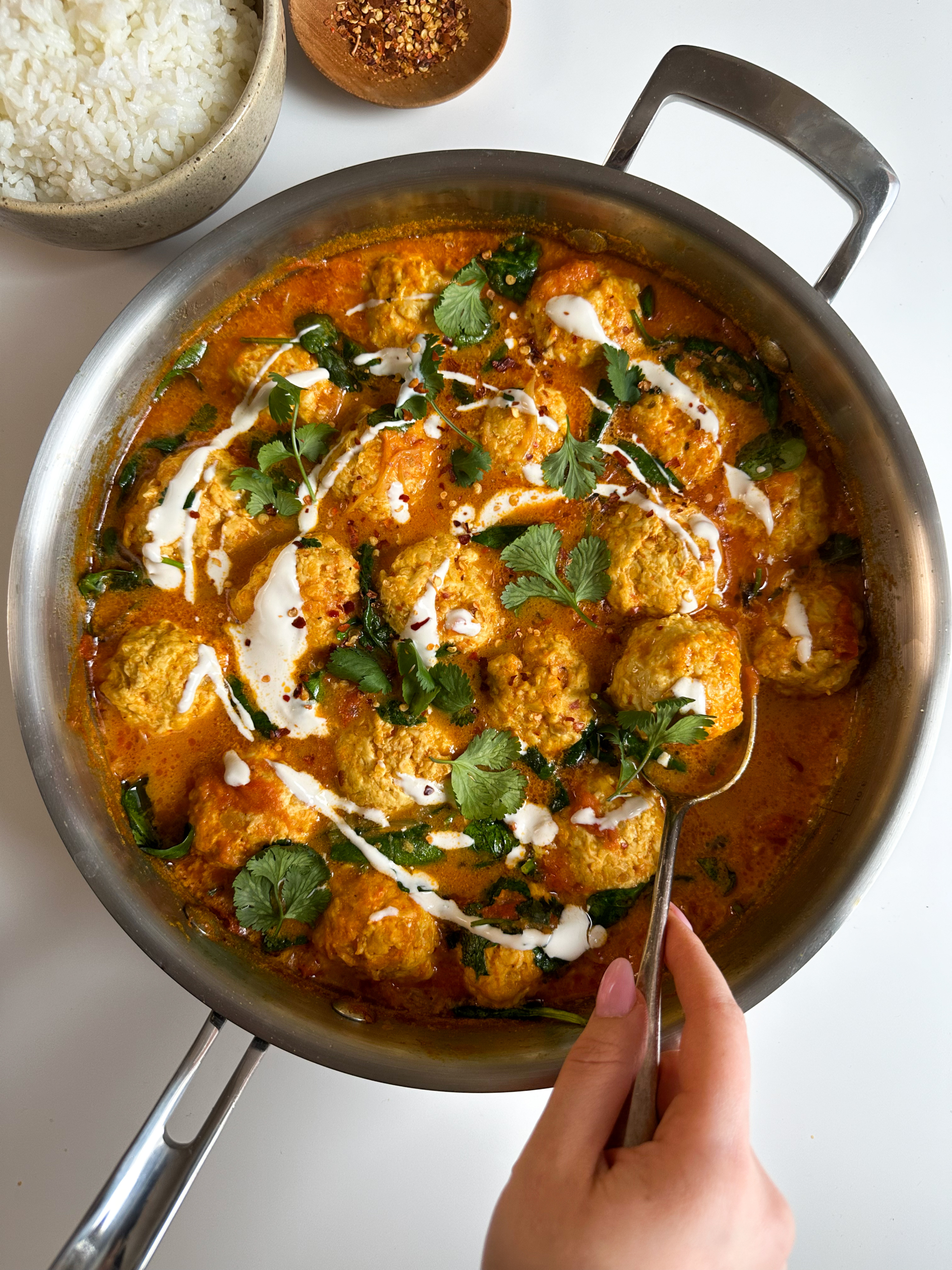 Chicken Meatball Curry
