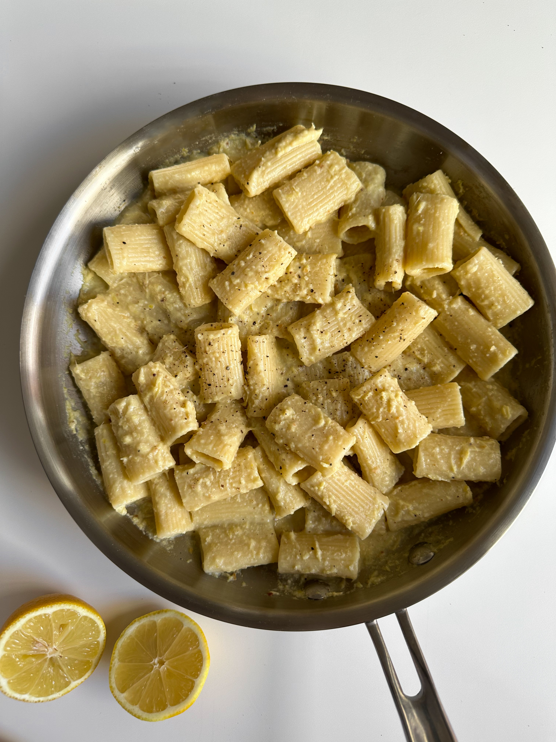 Vegan White Pesto Pasta