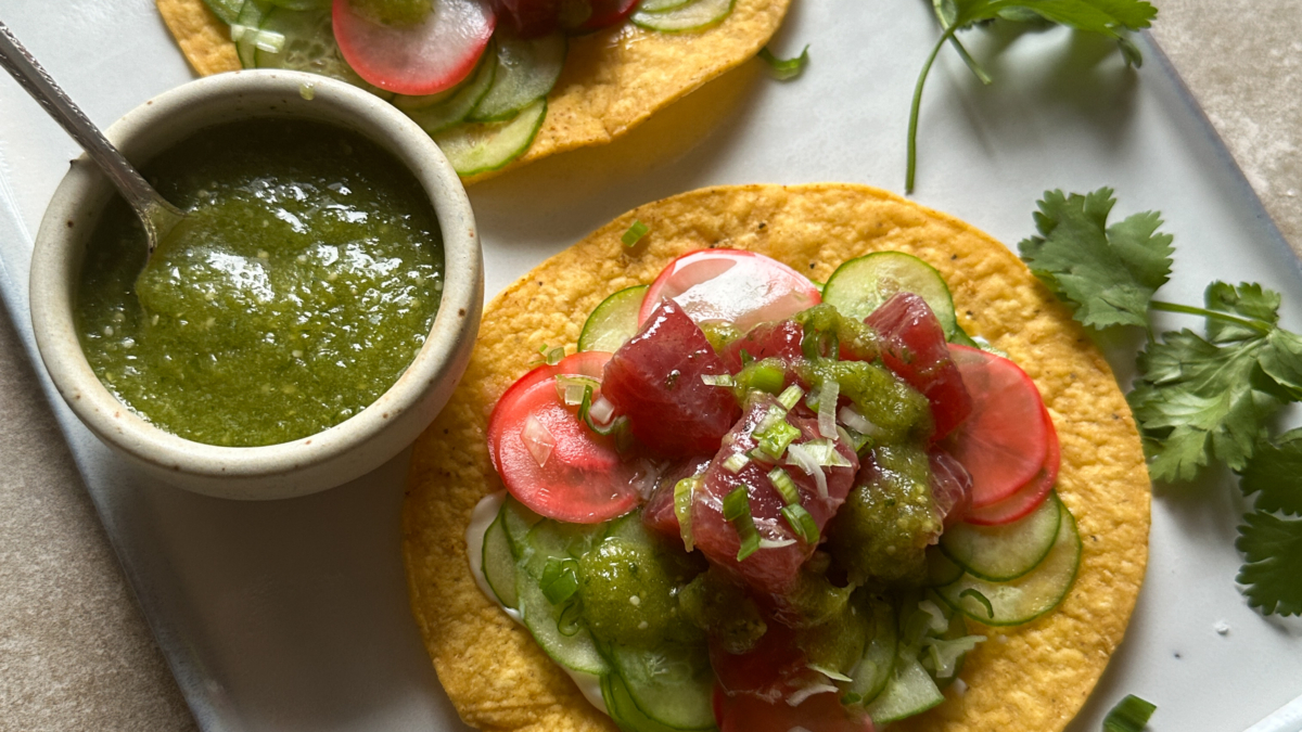 Tostadas de thon