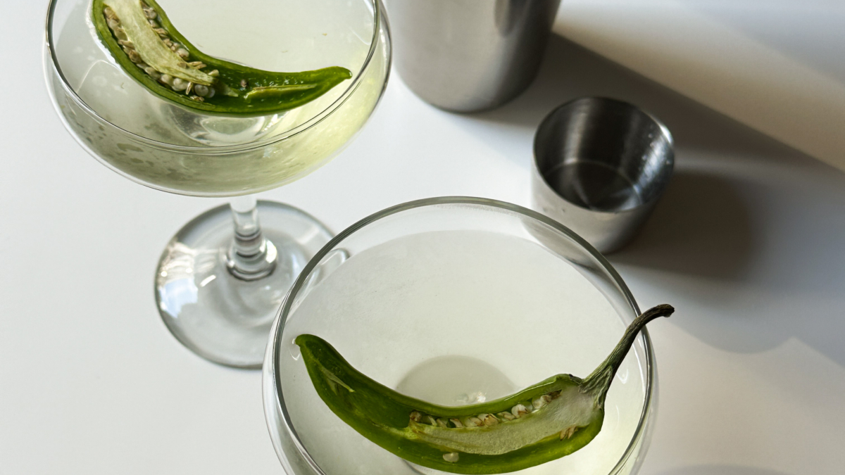 Martini au jalapeño