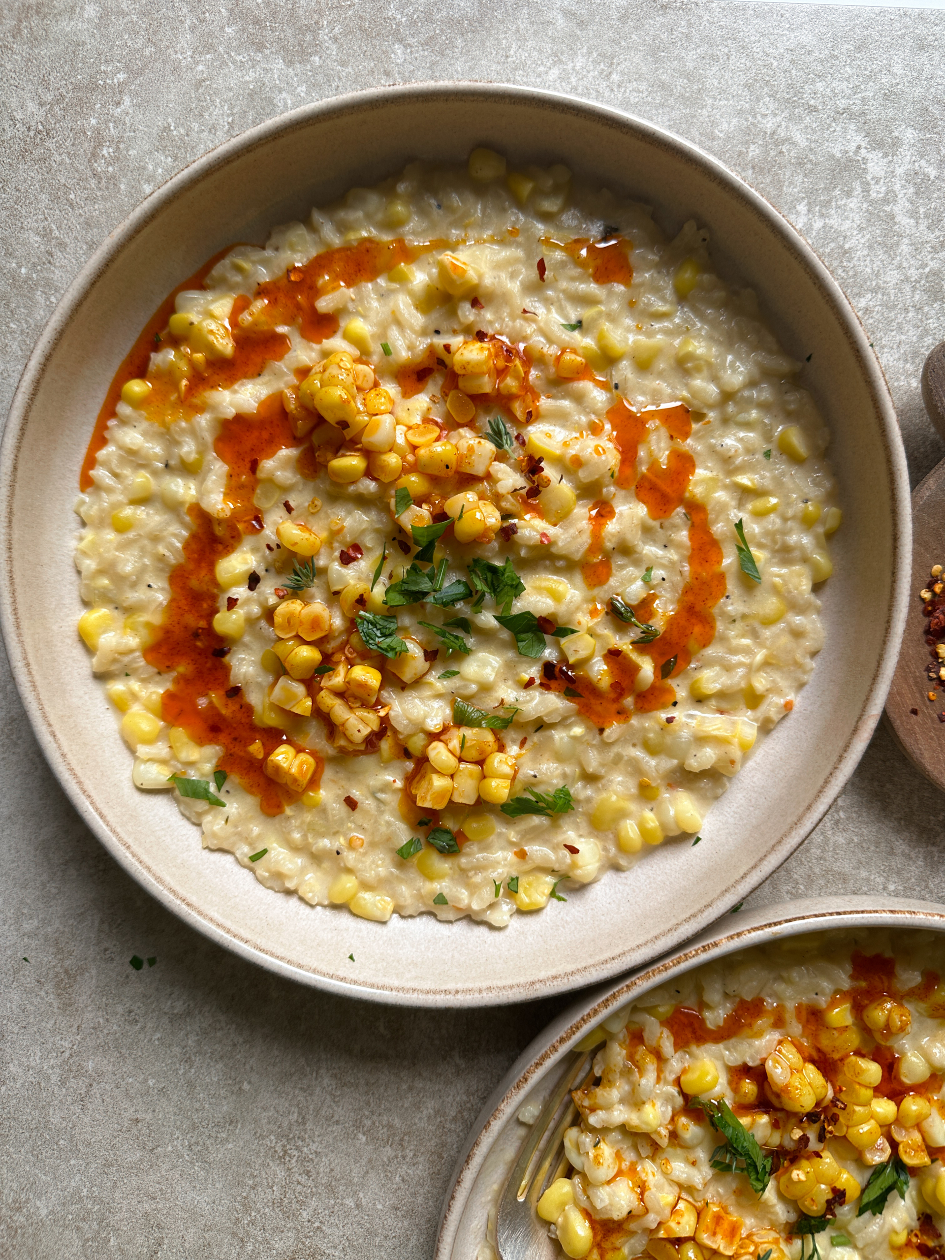 Vegan Corn Risotto