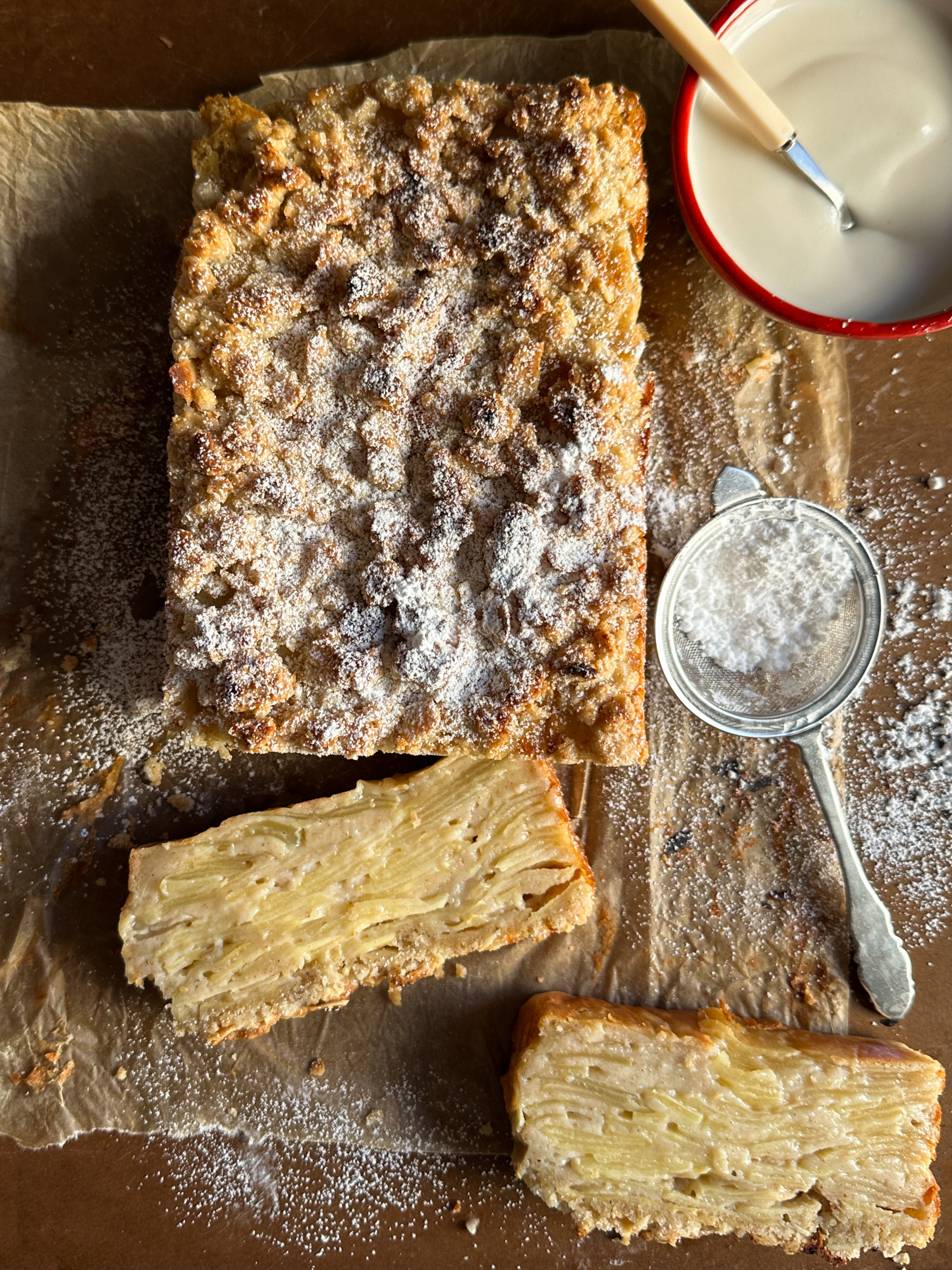 Invisible Apple Cake