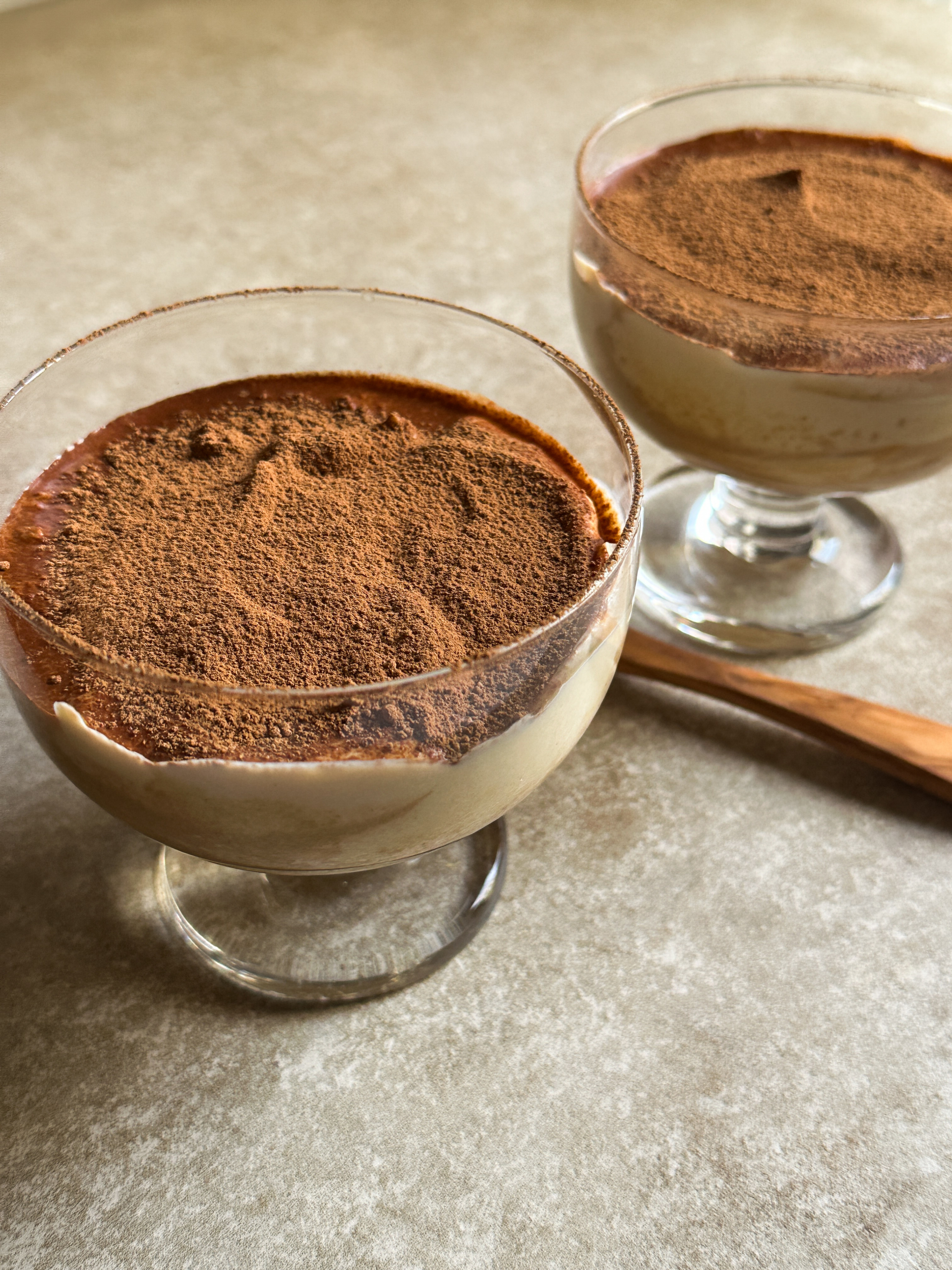 Gruau protéiné façon tiramisu