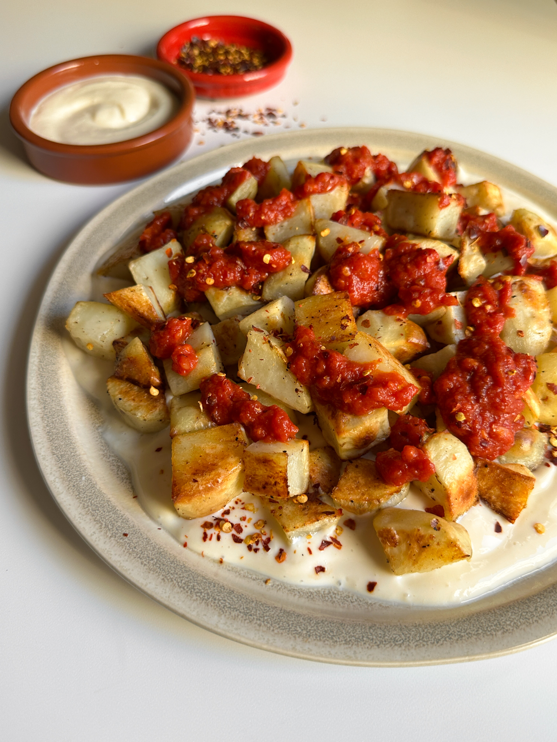 Vegan Patatas Bravas