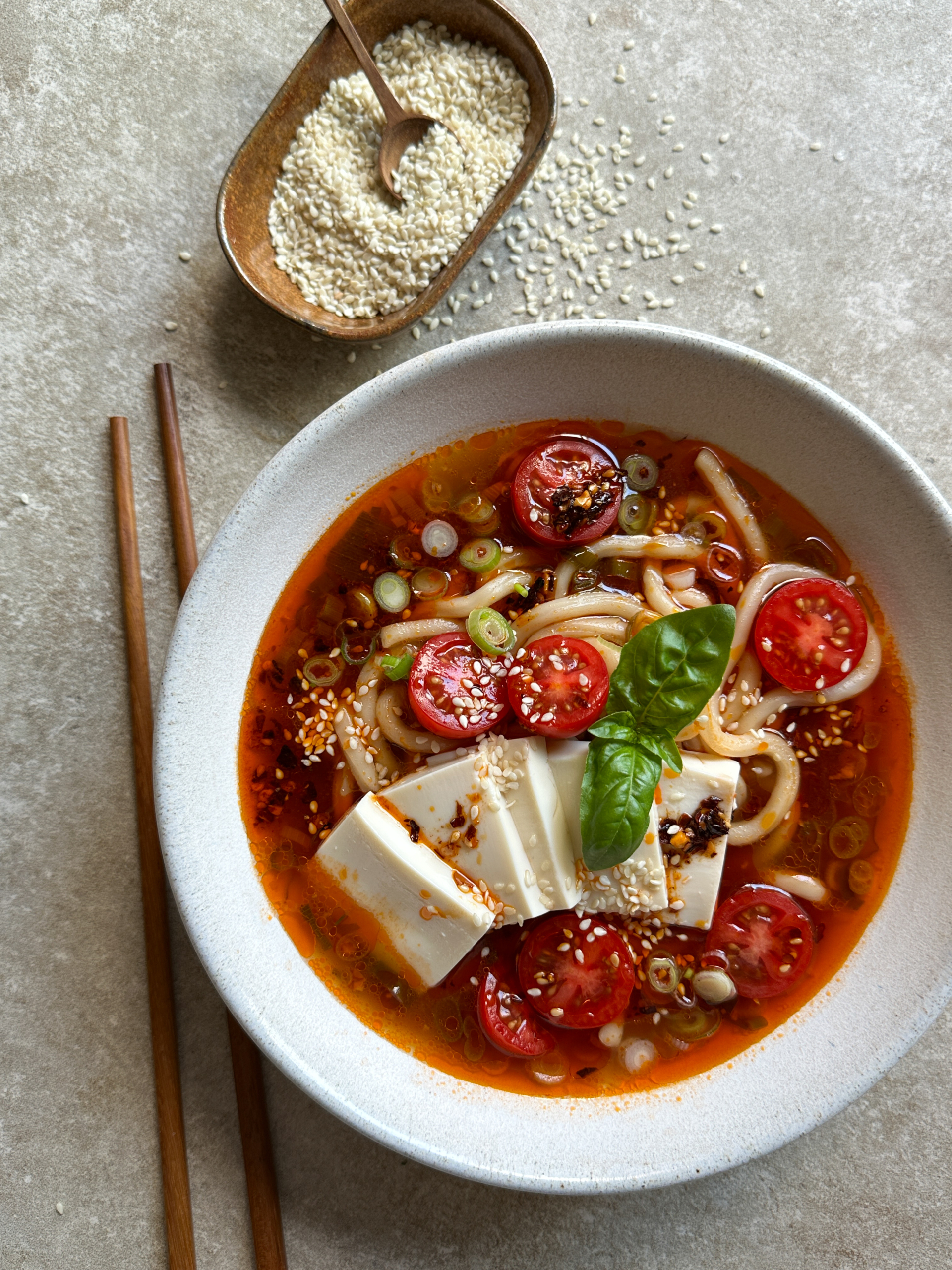 20 Minutes Tomato and Ginger Soup