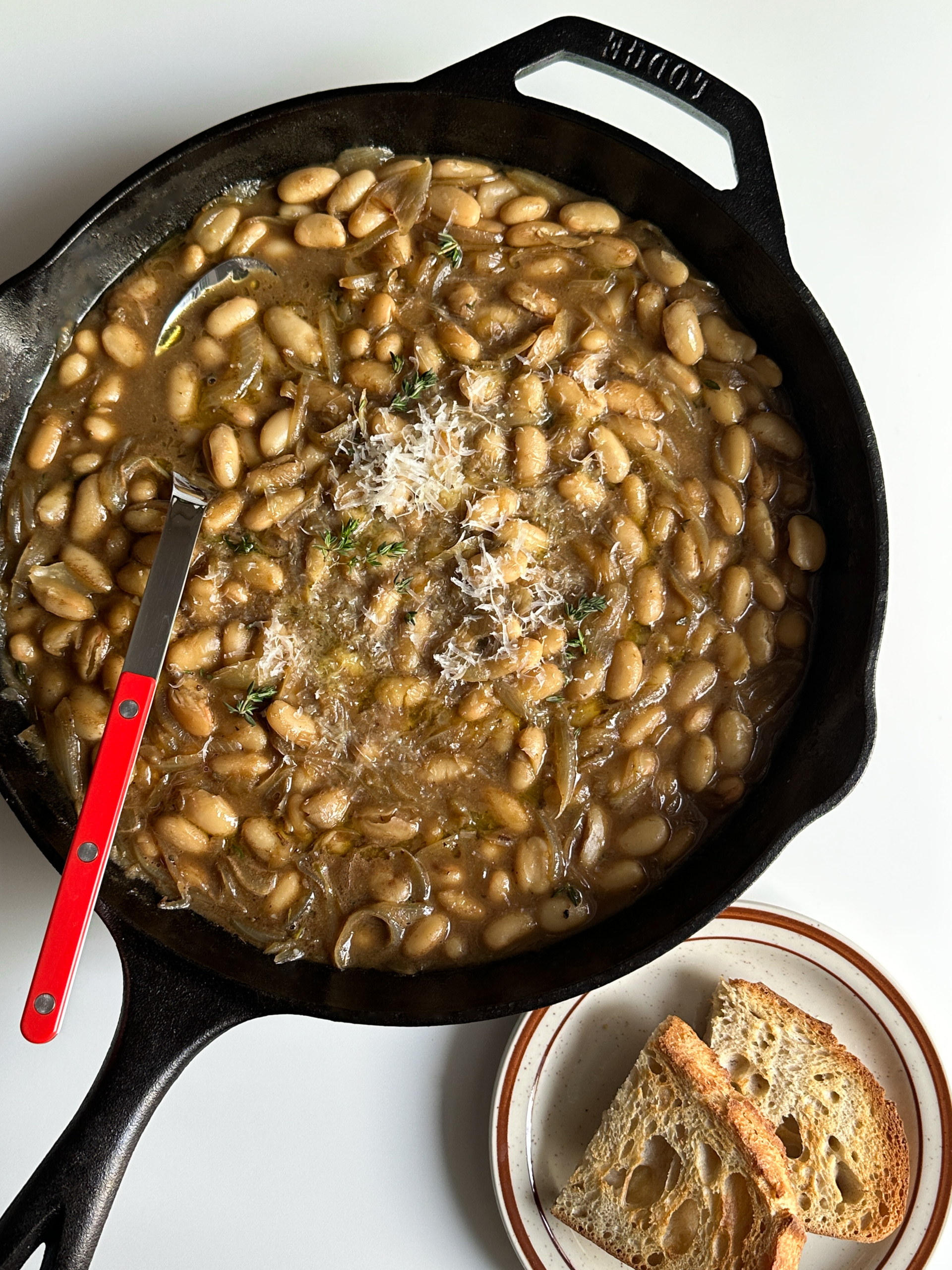 White Bean Casserole with Caramelised Onions