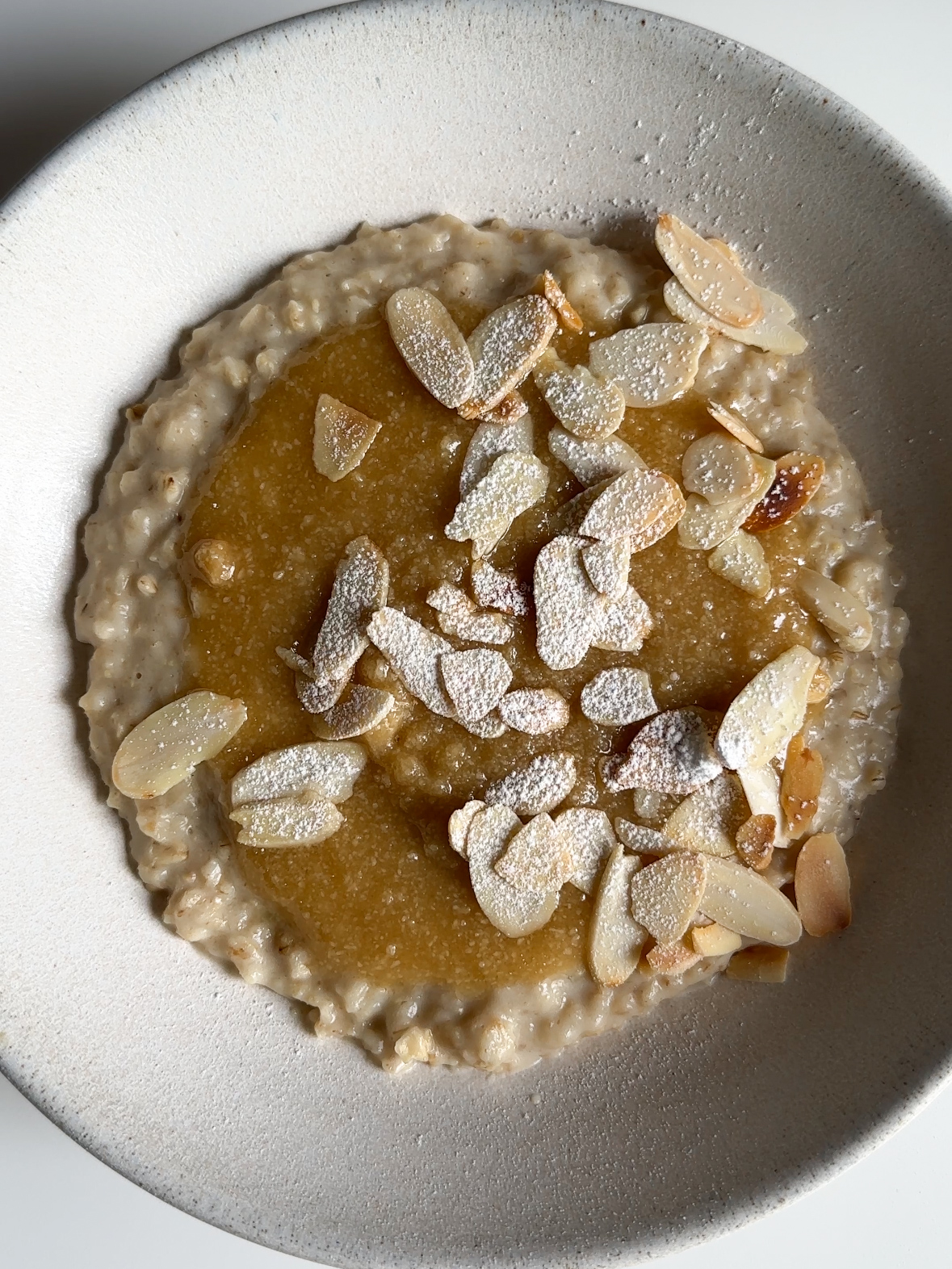 Almond Croissant Oatmeal