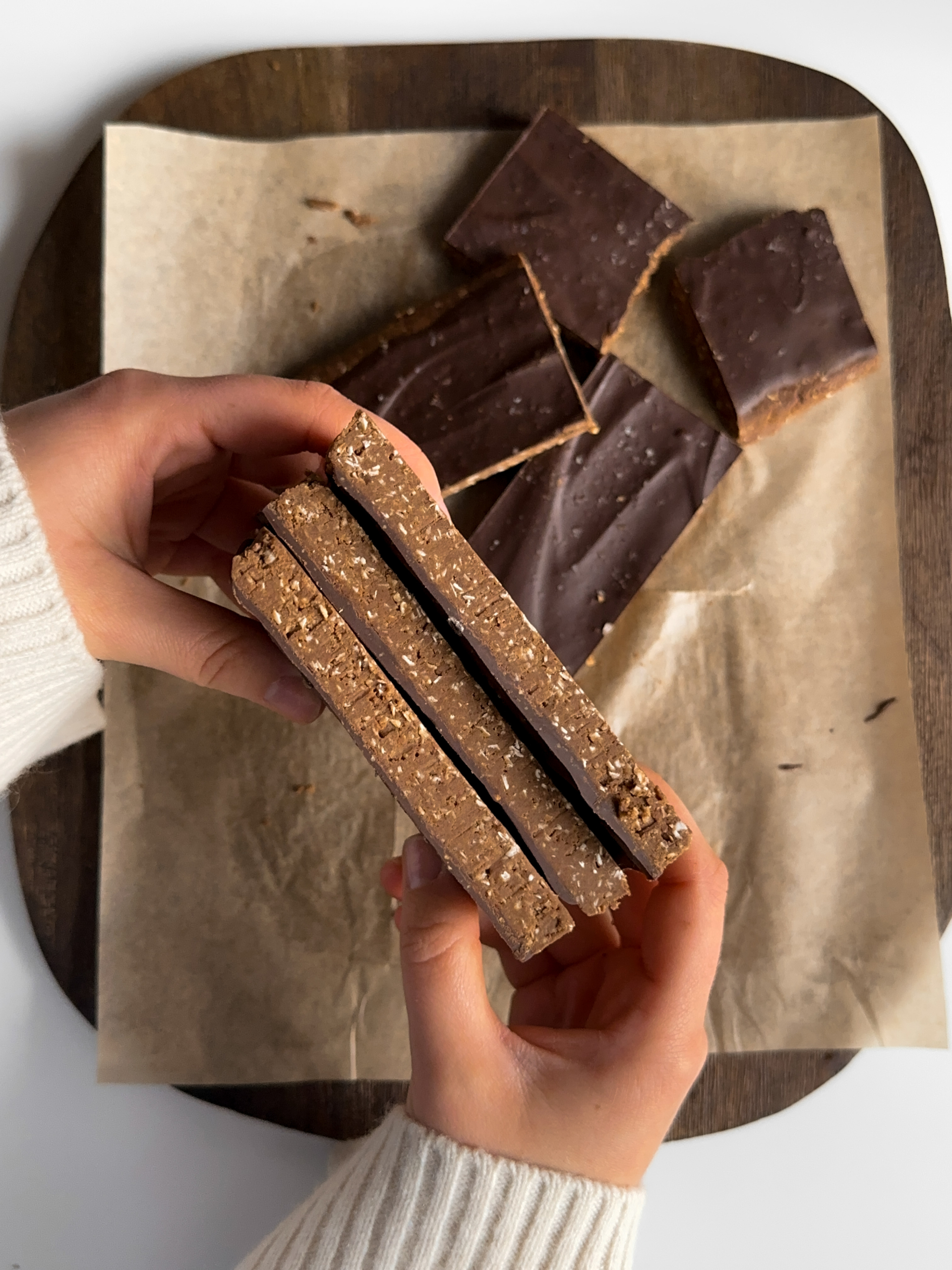 Homemade Chocolate Protein Bars