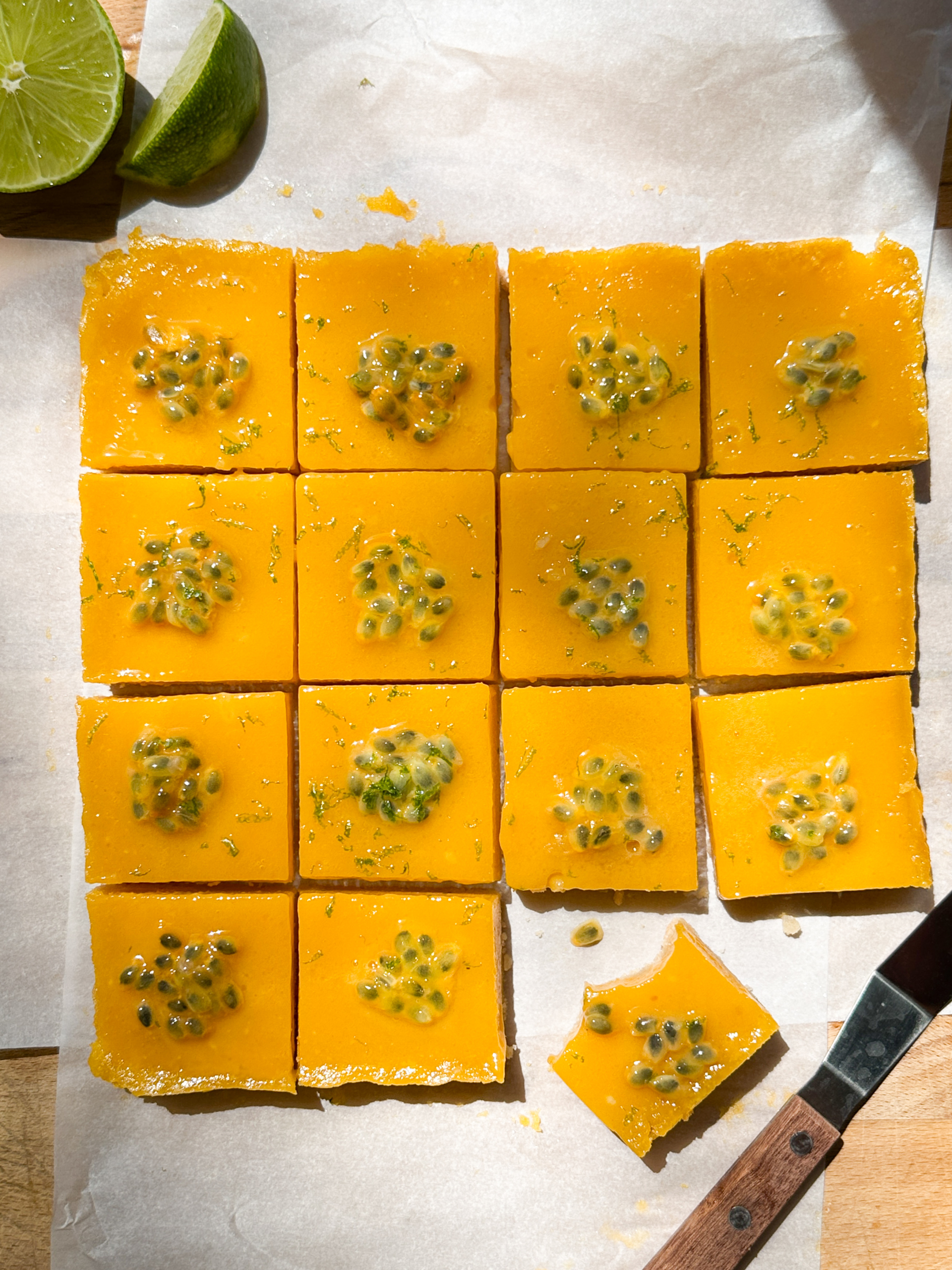 Passion Fruit Bars