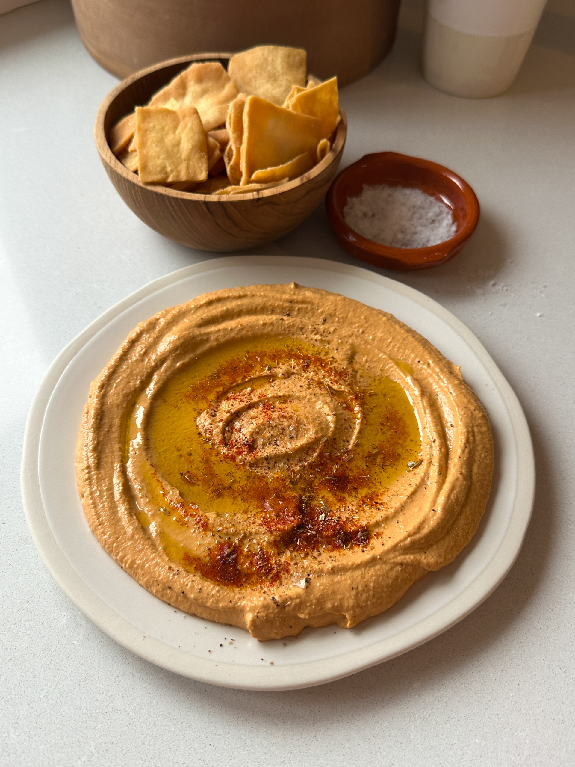 Tofu Dip with Sundried Tomatoes and Basil