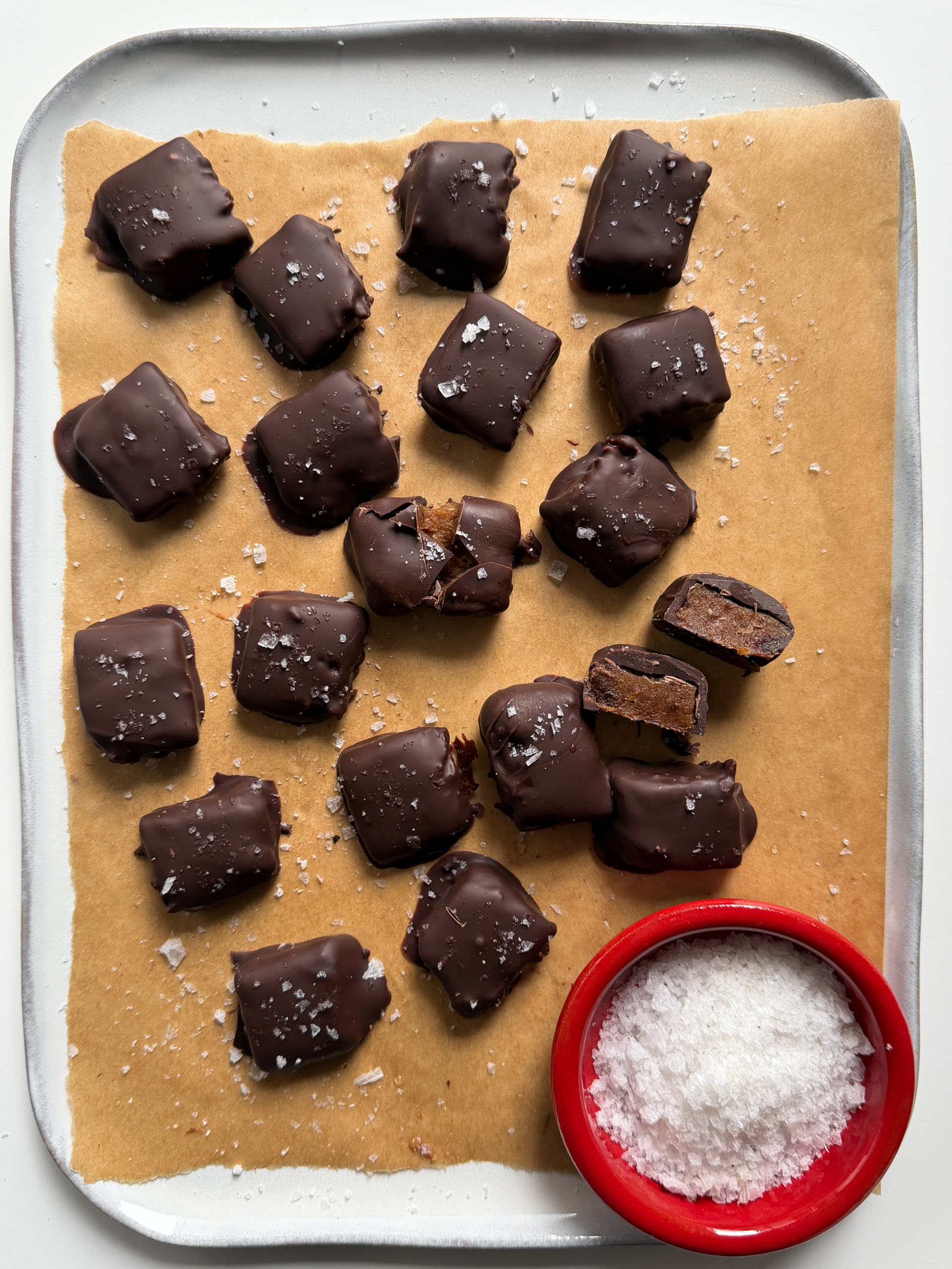 Date Caramel Chocolates