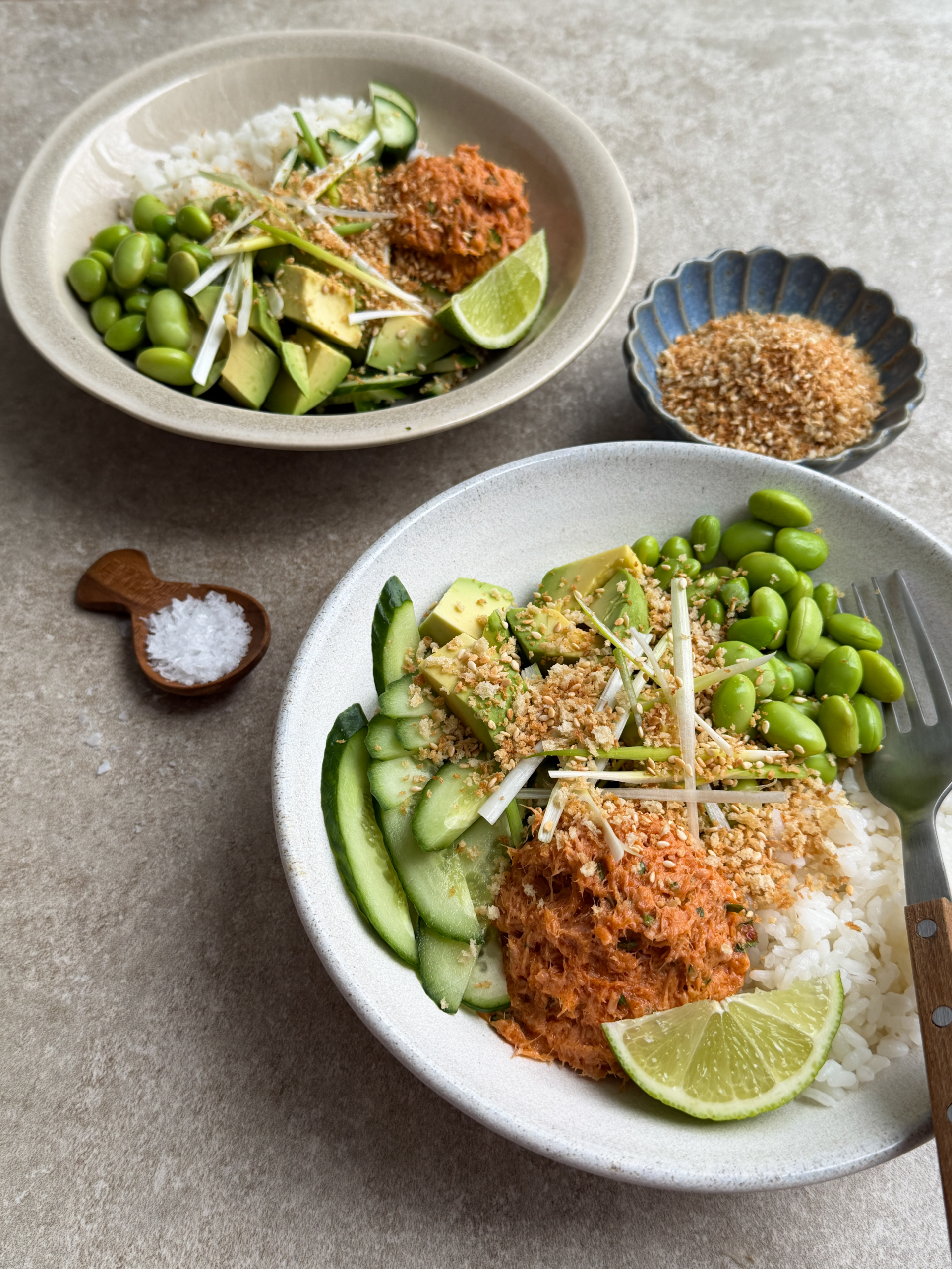 Bol de thon épicé au gochujang