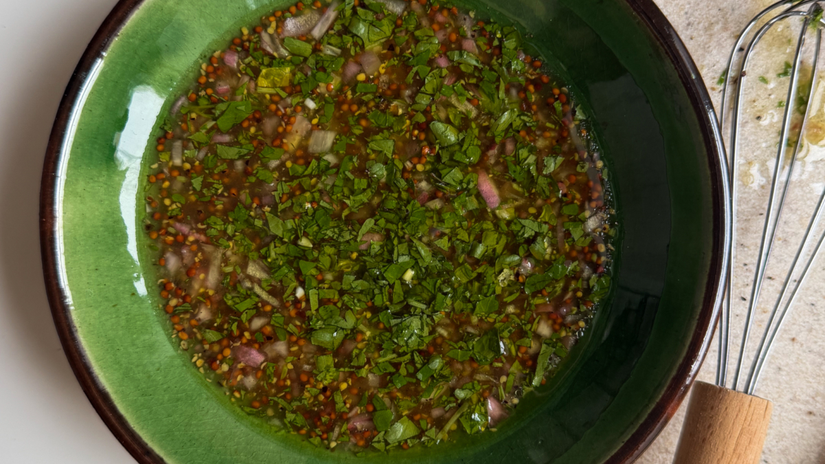 Vinaigrette aux échalotes