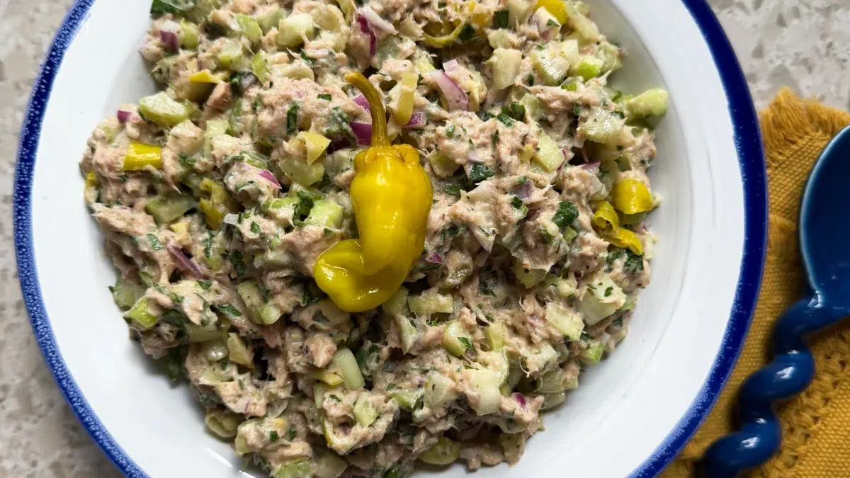 Salade de thon aux pepperoncinis