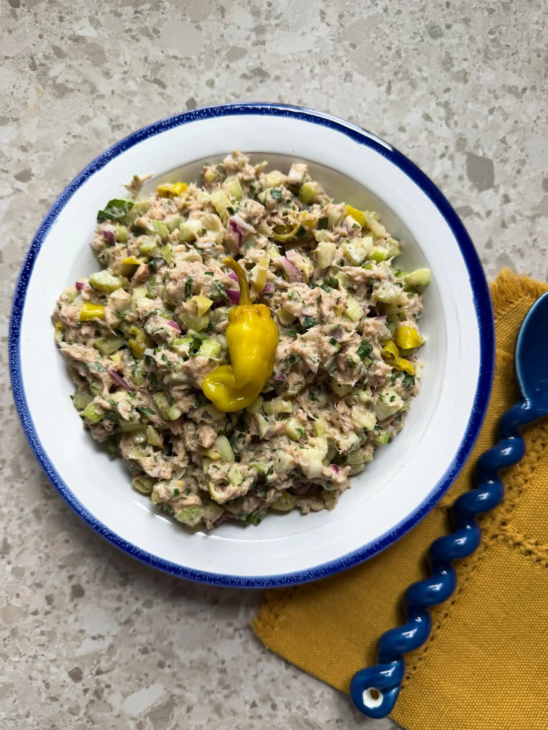 Tuna Salad with Pepperoncini