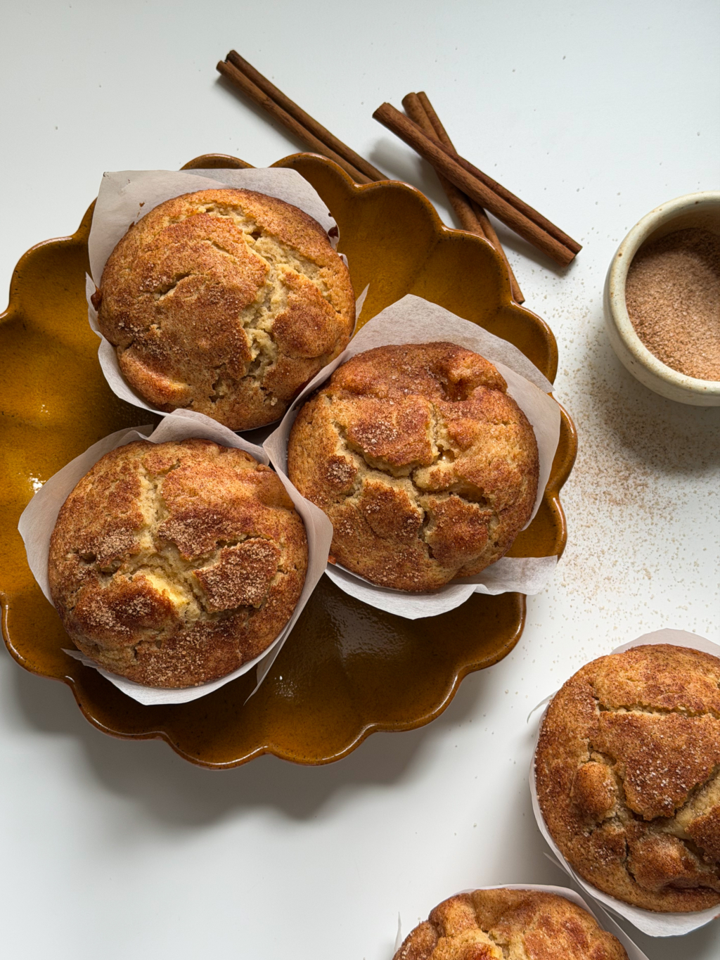 Muffins aux pommes et à la cannelle extra moelleux