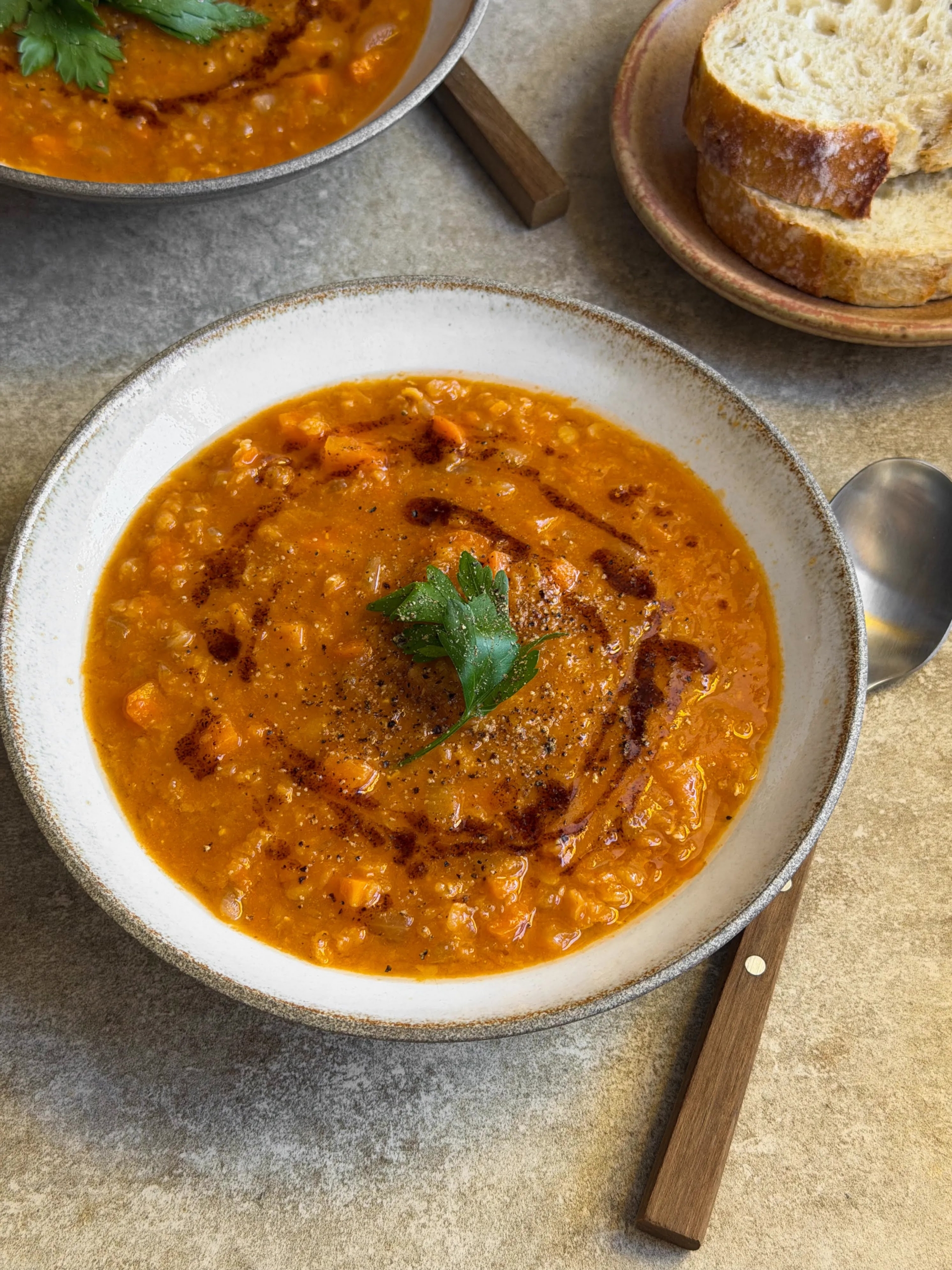 Soupe de lentilles